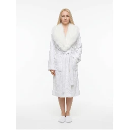 Multicolor Cotton Bathrobe