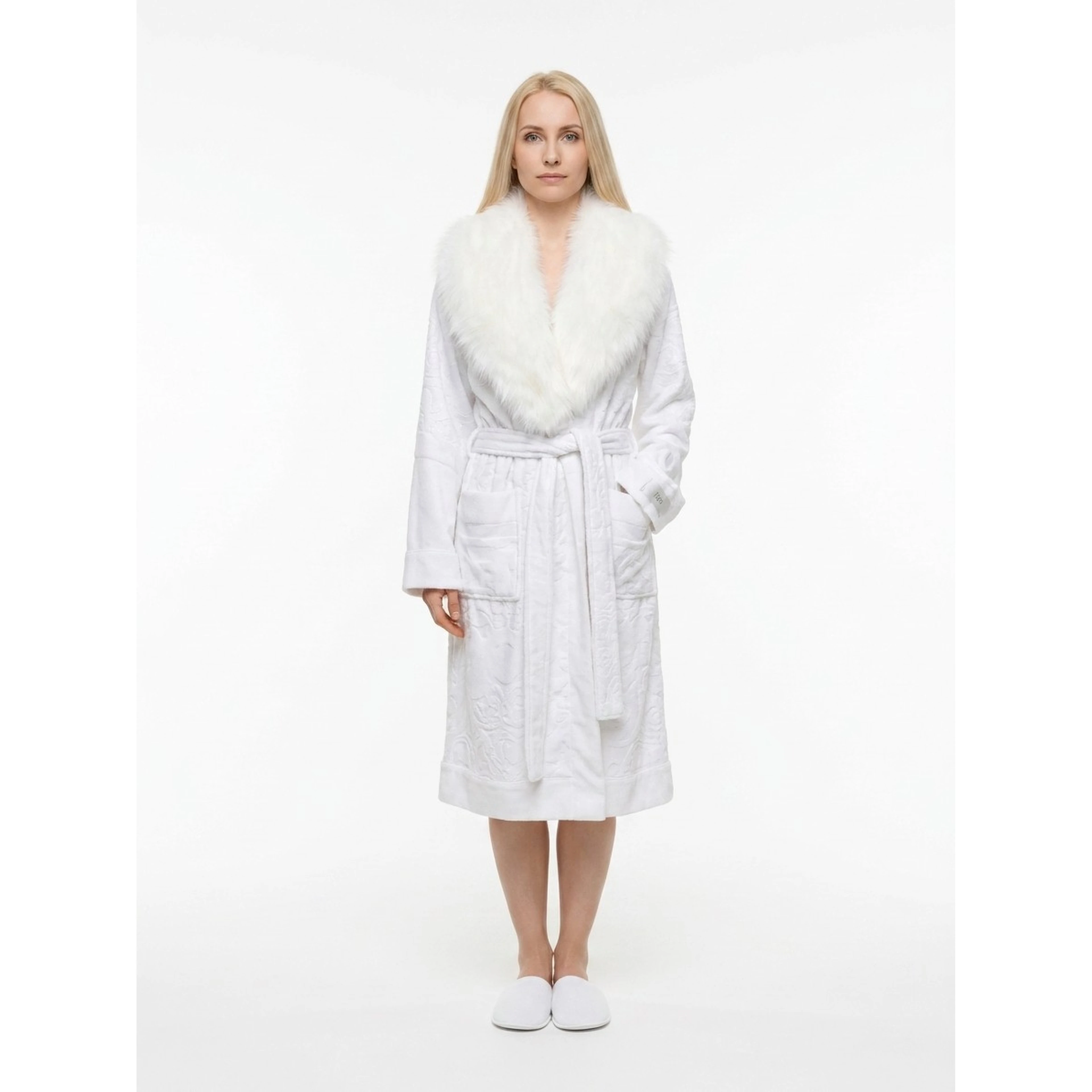 Multicolor Cotton Bathrobe