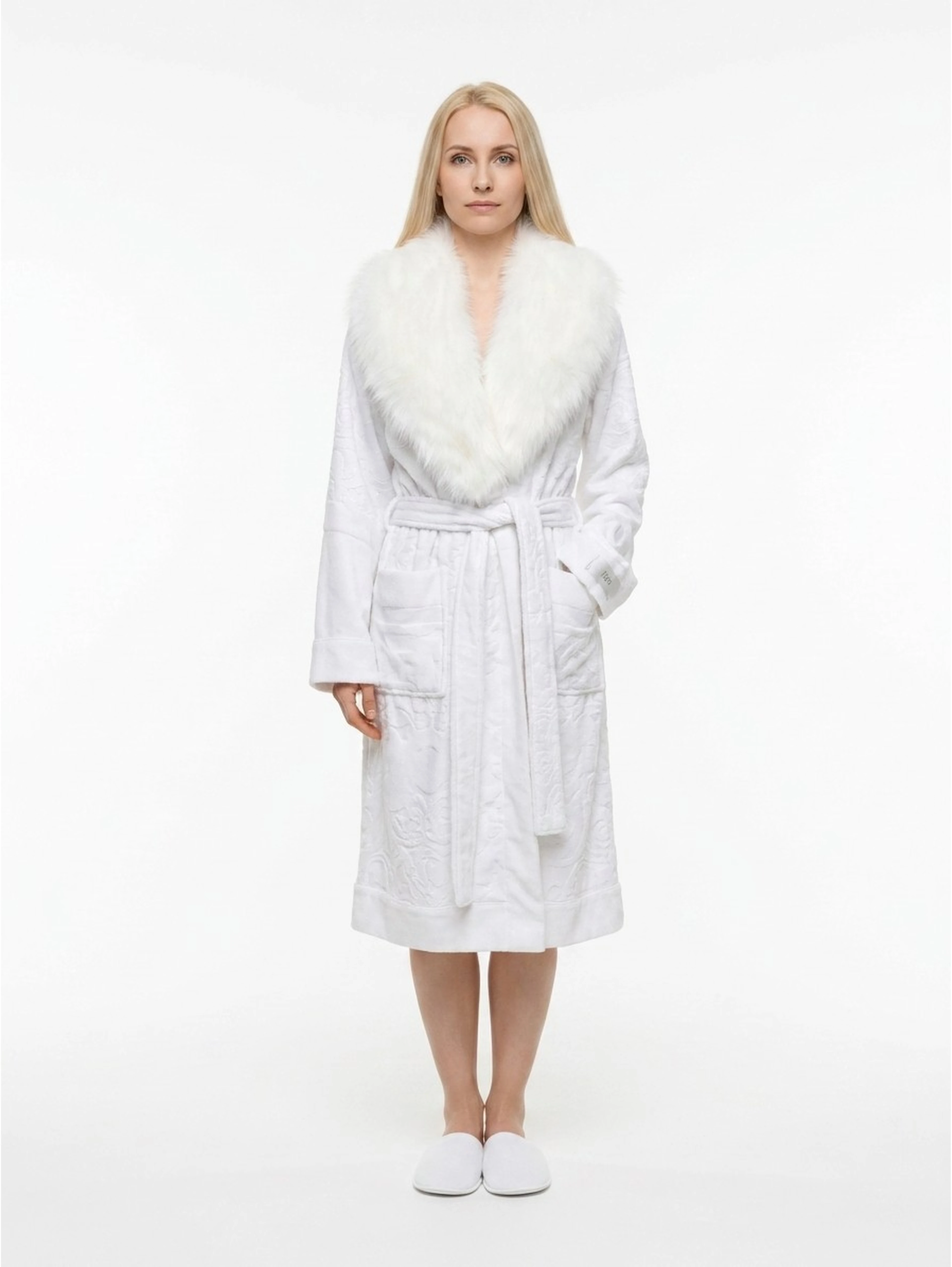 Multicolor Cotton Bathrobe