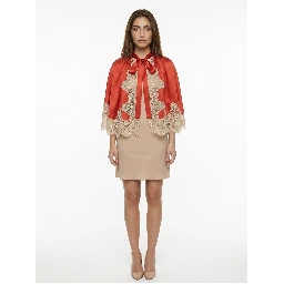 Orange Cotton Coat