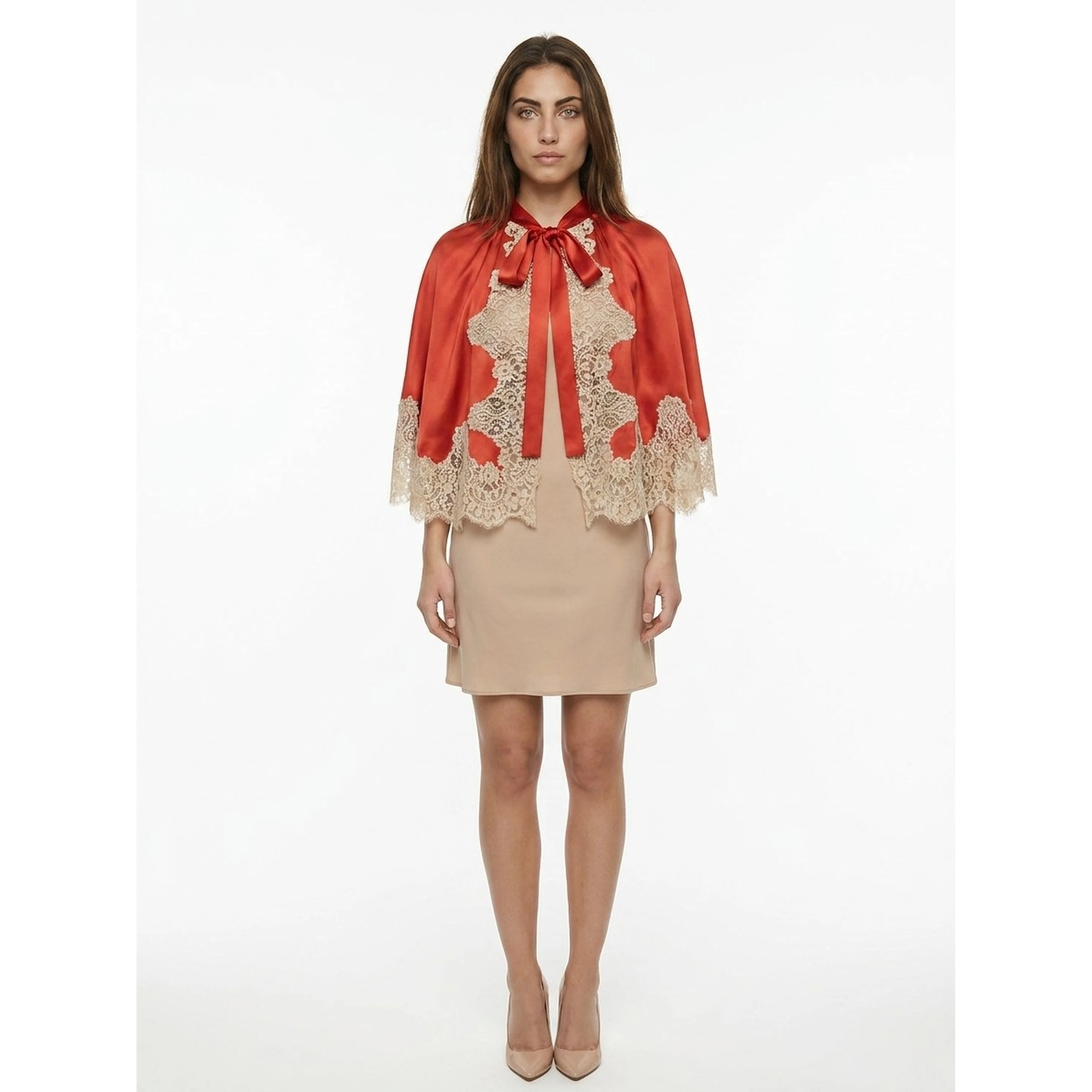 Orange Cotton Coat