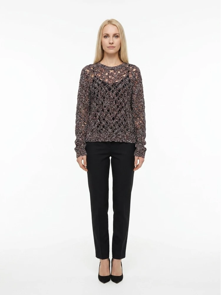 Blue Cashmere Sweatshirt