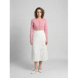 Pink Silk Cardigan