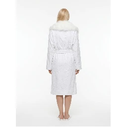 Multicolor Cotton Bathrobe
