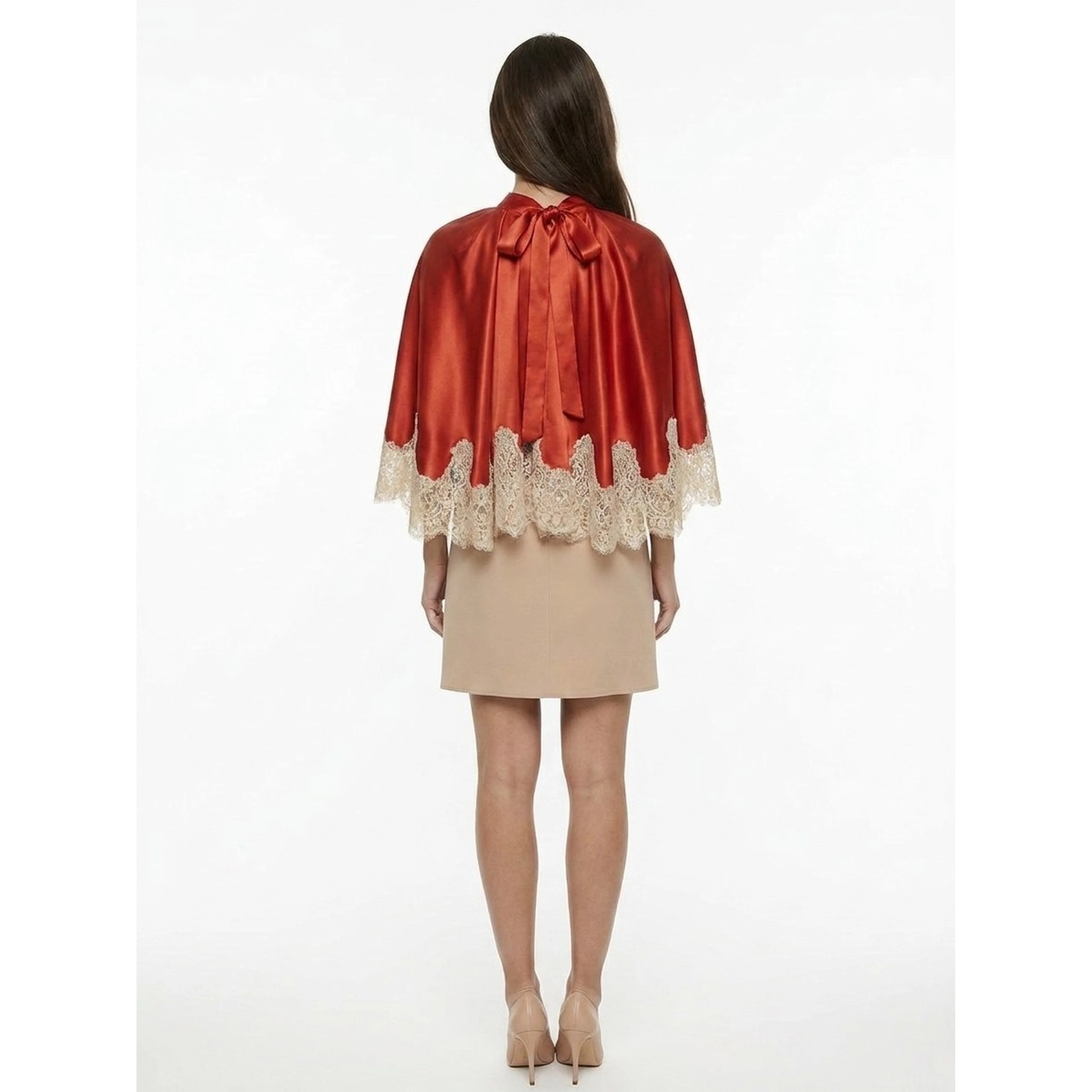Orange Cotton Coat