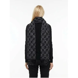 Black Wool Scarf