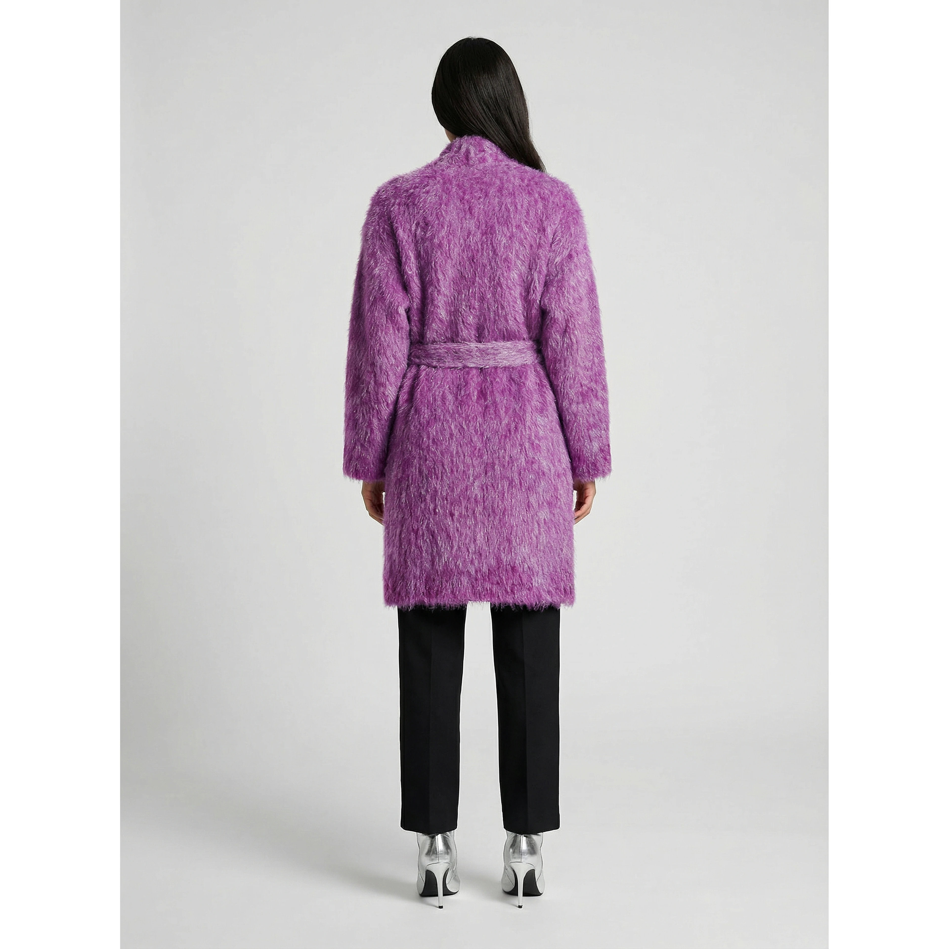 Multicolor Polyamide Cardigan