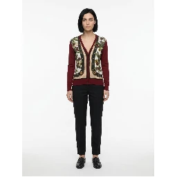 Multicolor Silk Cardigan
