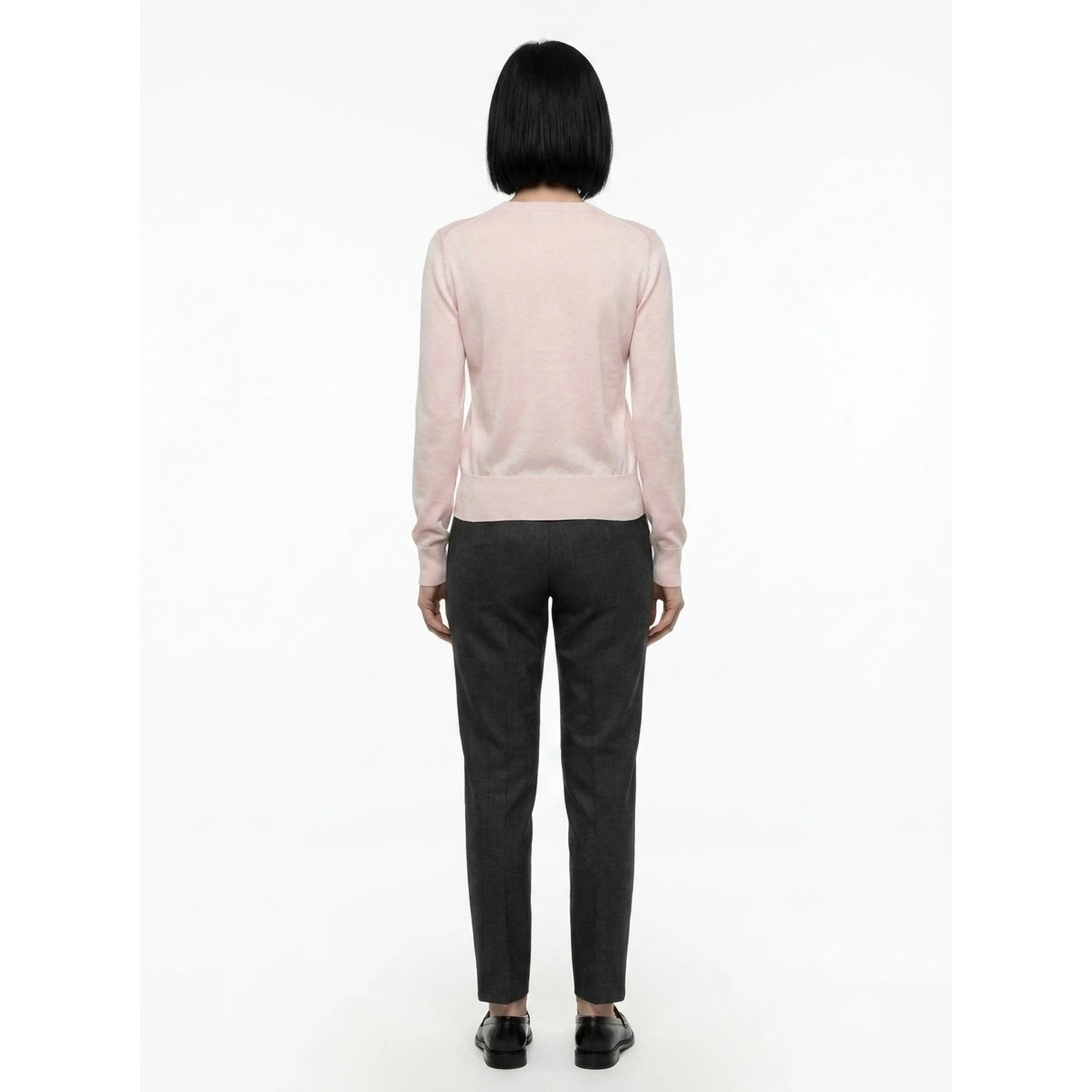 Pink Silk Cardigan