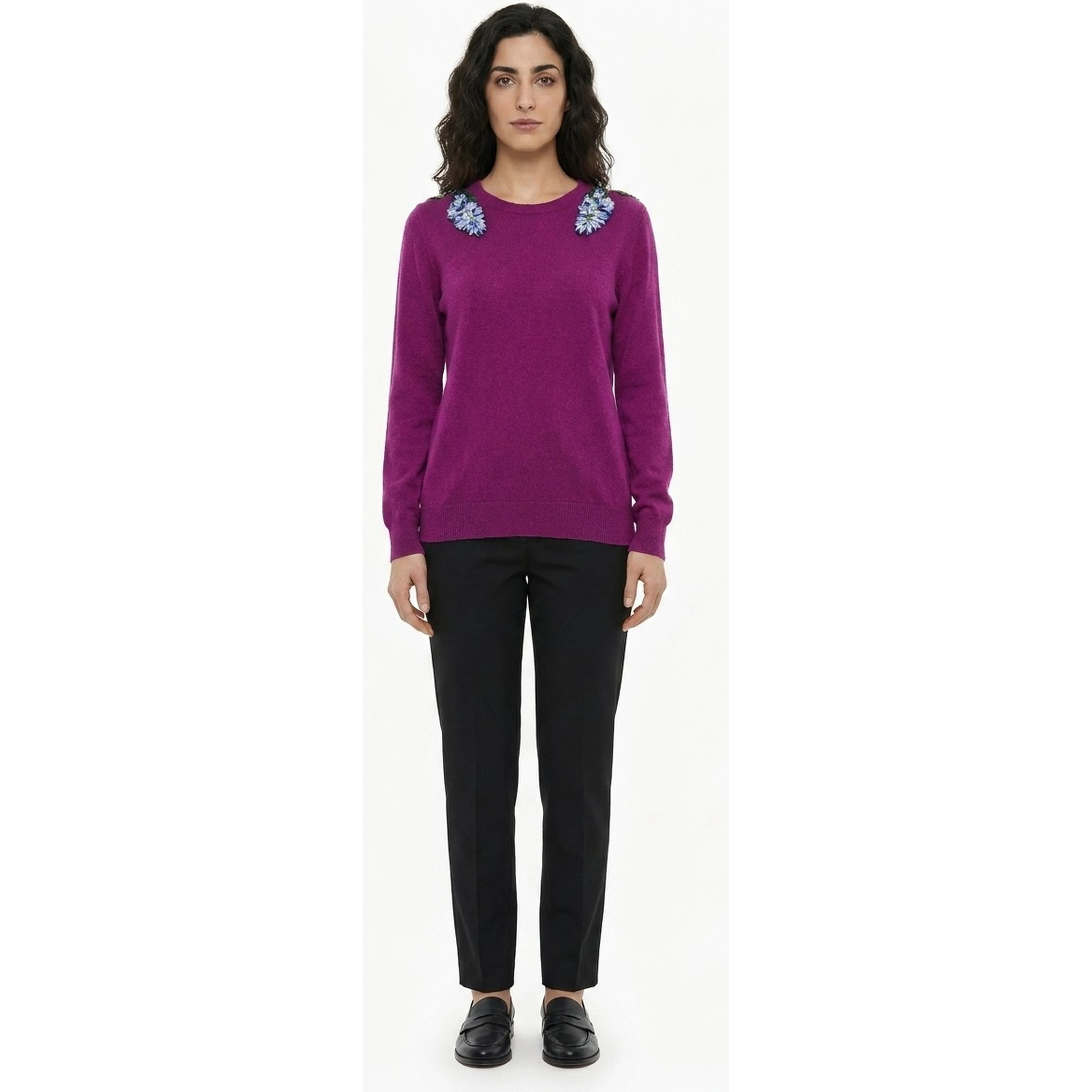 Pink Polyamide Sweatshirt