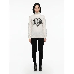White Cashmere Turtleneck