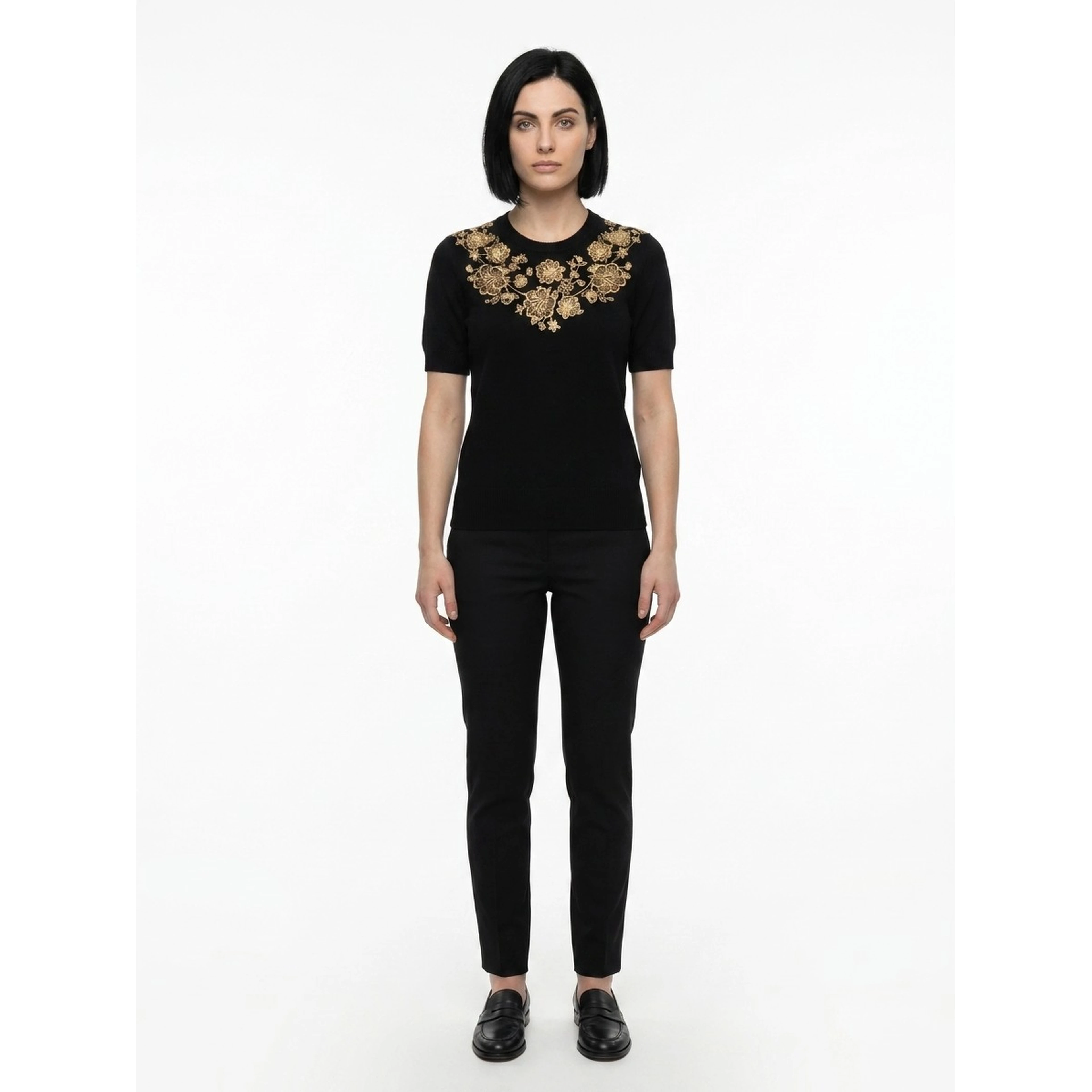 Black Cashmere Sweater