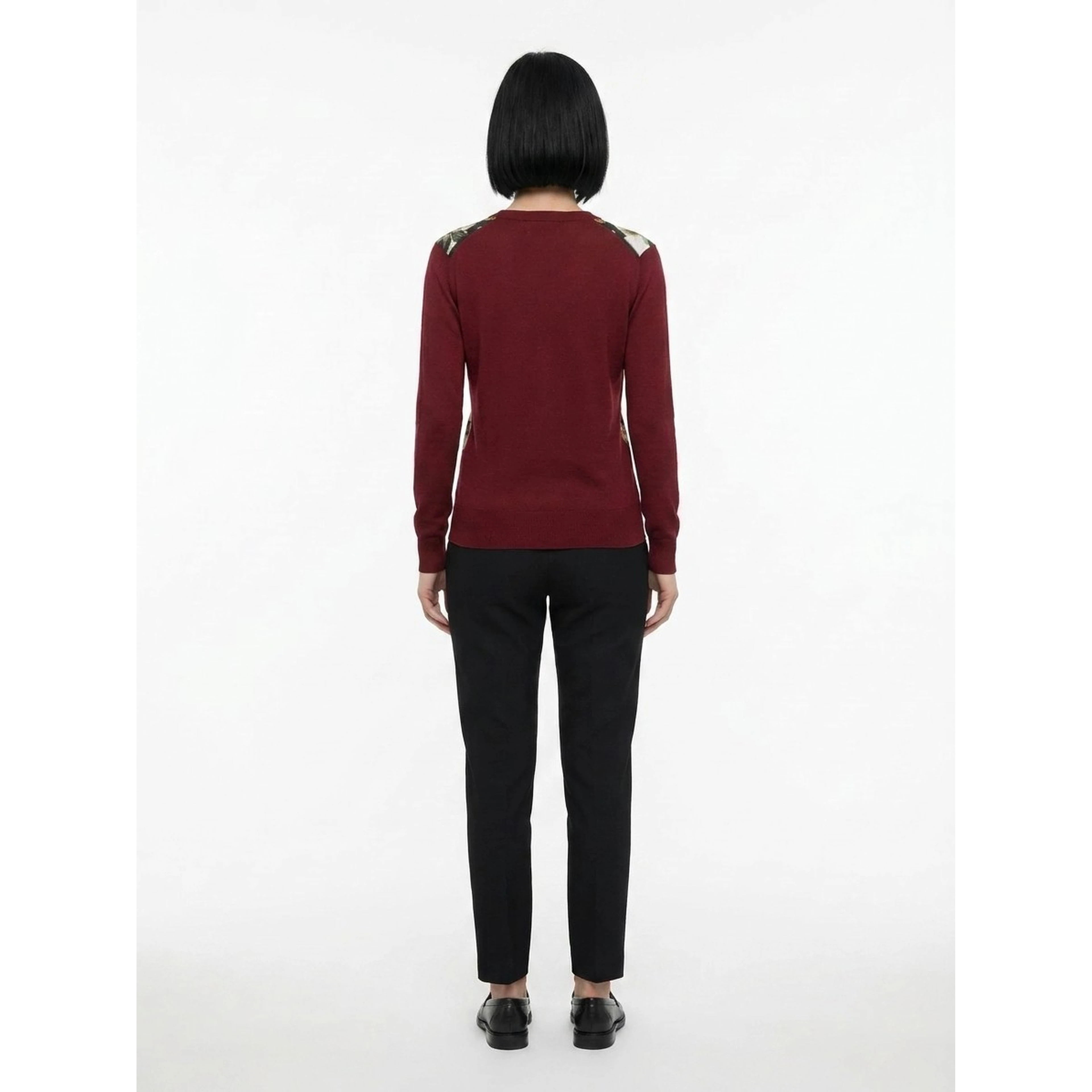 Multicolor Silk Cardigan