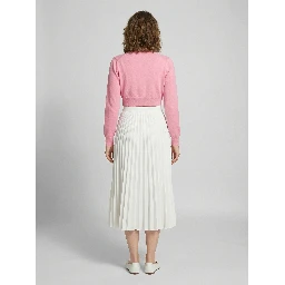 Pink Silk Cardigan
