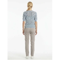 Light Blue Virgin Wool Sweatshirt