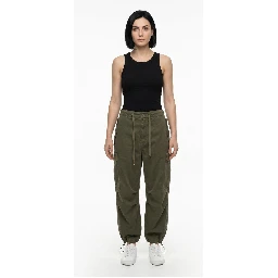 Multicolor Cotton Cargo Pants