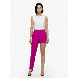 Pink Virgin Wool Pants