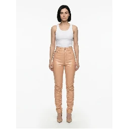 Pink Leather Pants