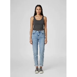 Blue Cotton Jeans Denim