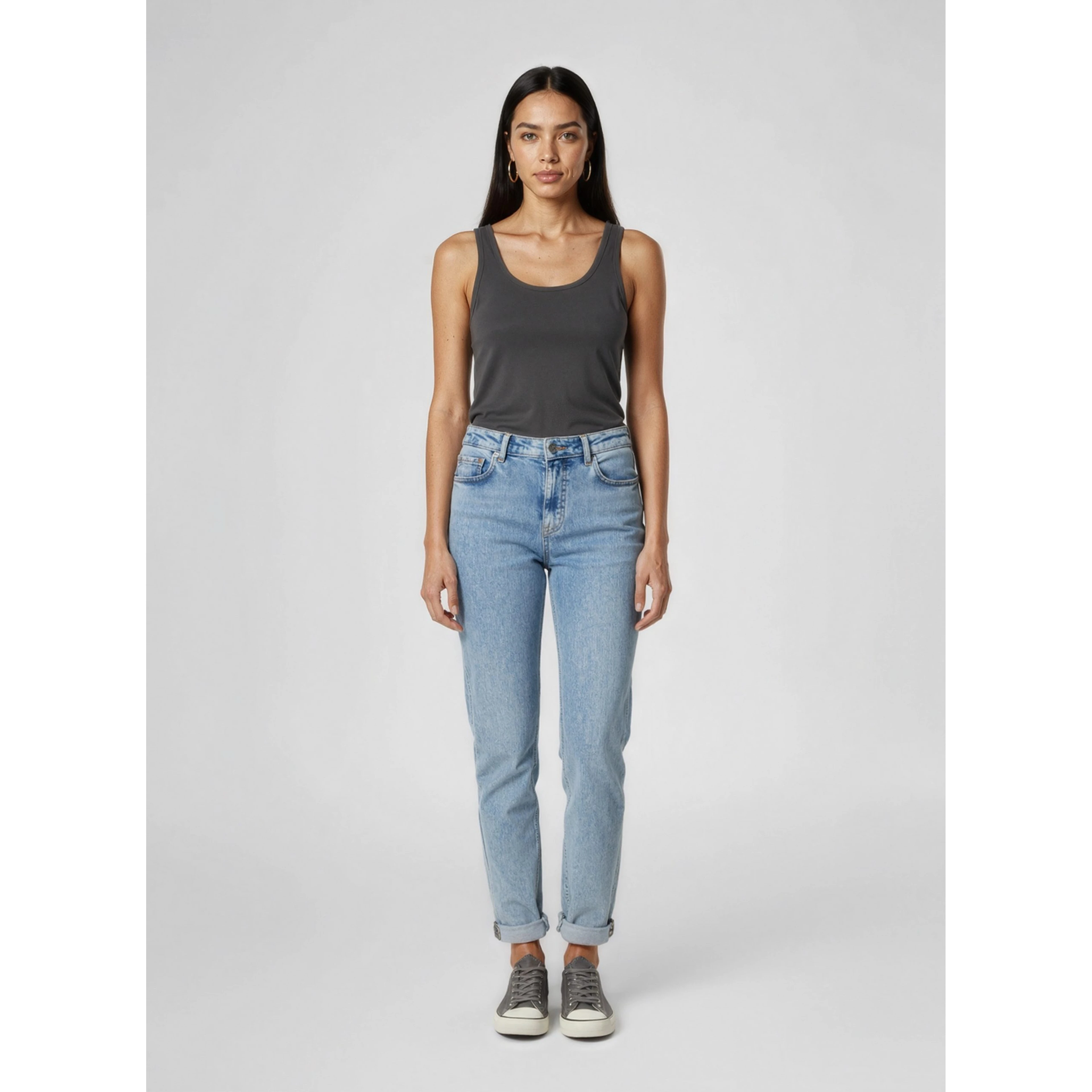 Blue Cotton Jeans Denim