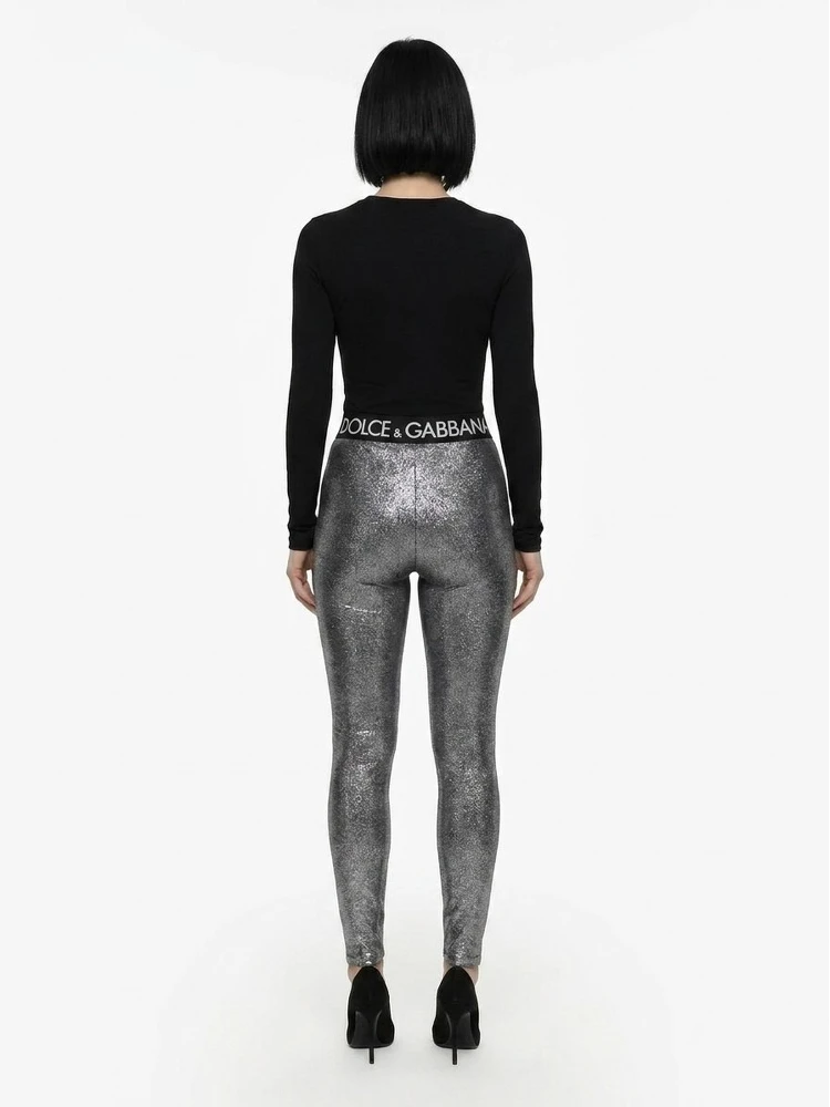 Gray Polyester Leggings alternative