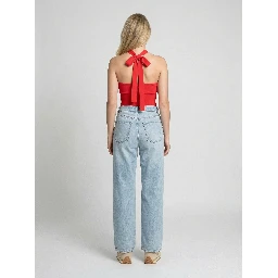 Red Cashmere Tank Tops