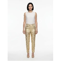 Multicolor Polyamide Casual Pants