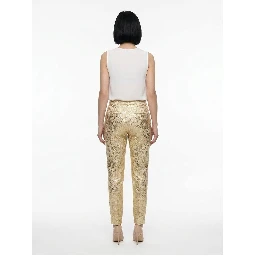 Multicolor Polyamide Casual Pants