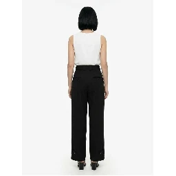 Black Cotton Joggers (Workout Pants)