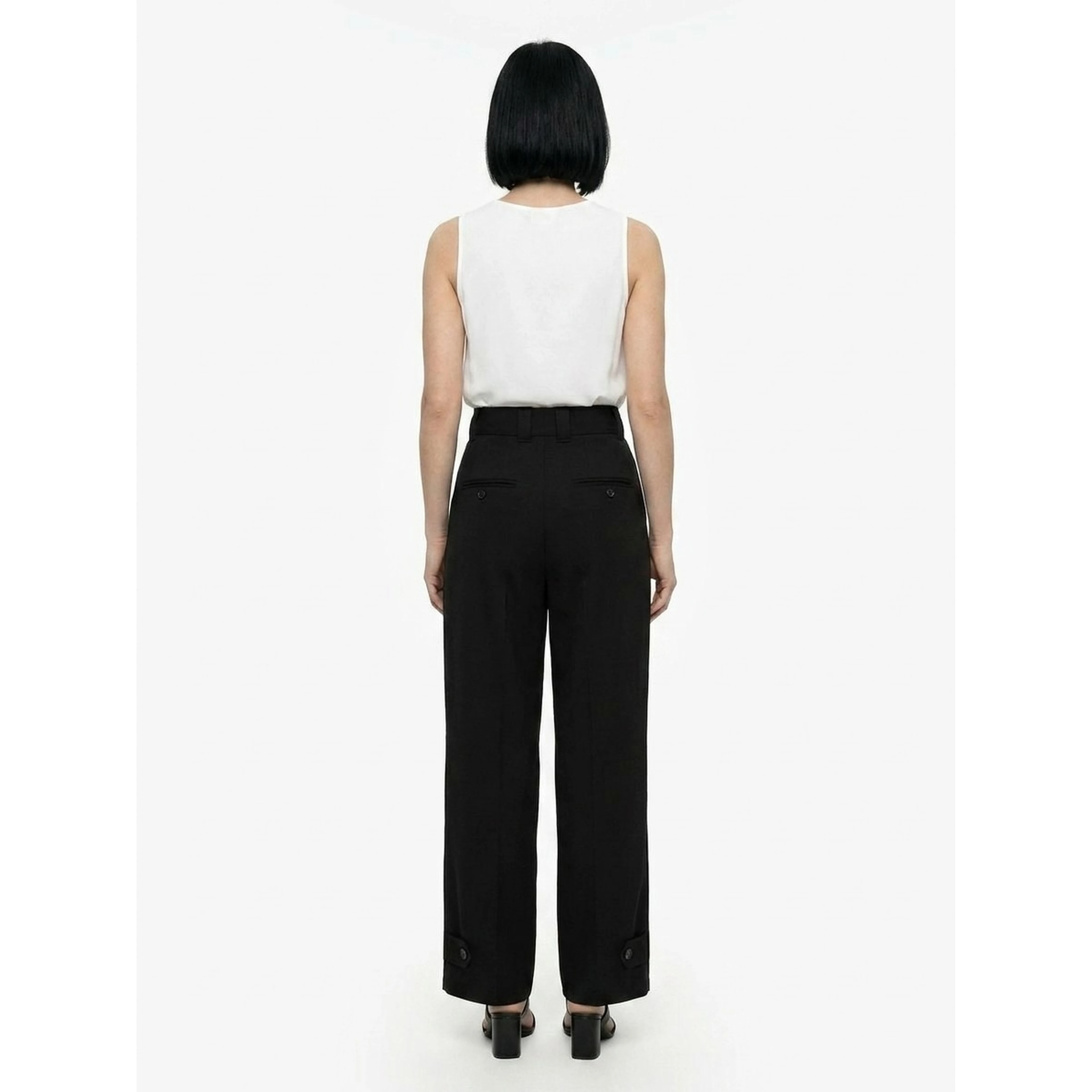 Black Cotton Joggers (Workout Pants)