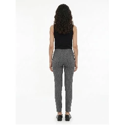 Multicolor Virgin Wool Casual Pants