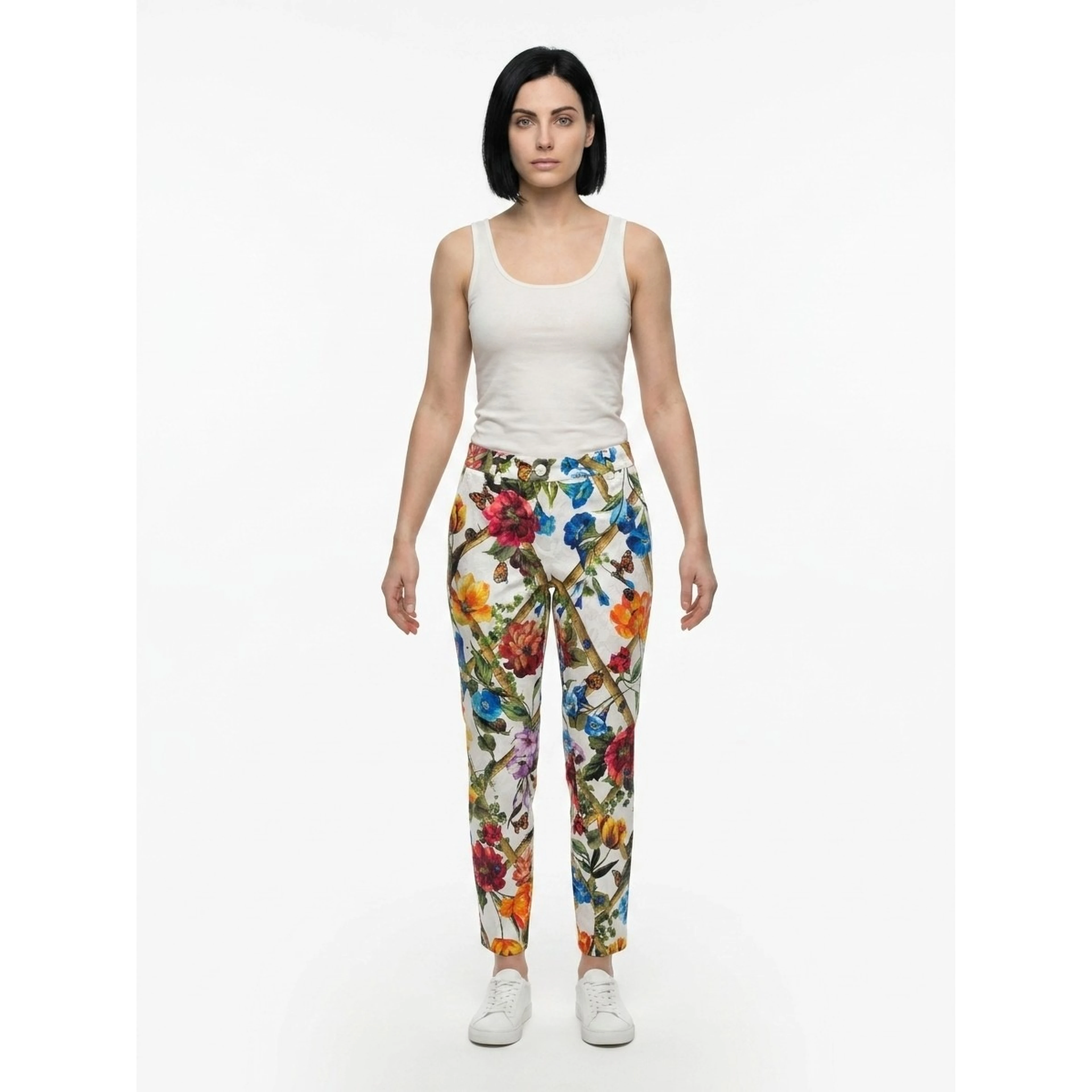 Multicolor Cotton Joggers (Workout Pants)