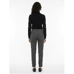 Multicolor Virgin Wool Dress Pants