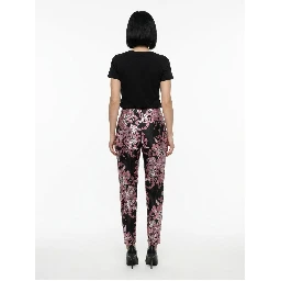 Multicolor Metallic Fibre Dress Pants