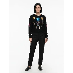 Multicolor Cashmere Sweatshirt