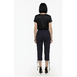 Blue Cotton Joggers (Workout Pants)