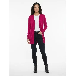 Pink Silk Cardigan