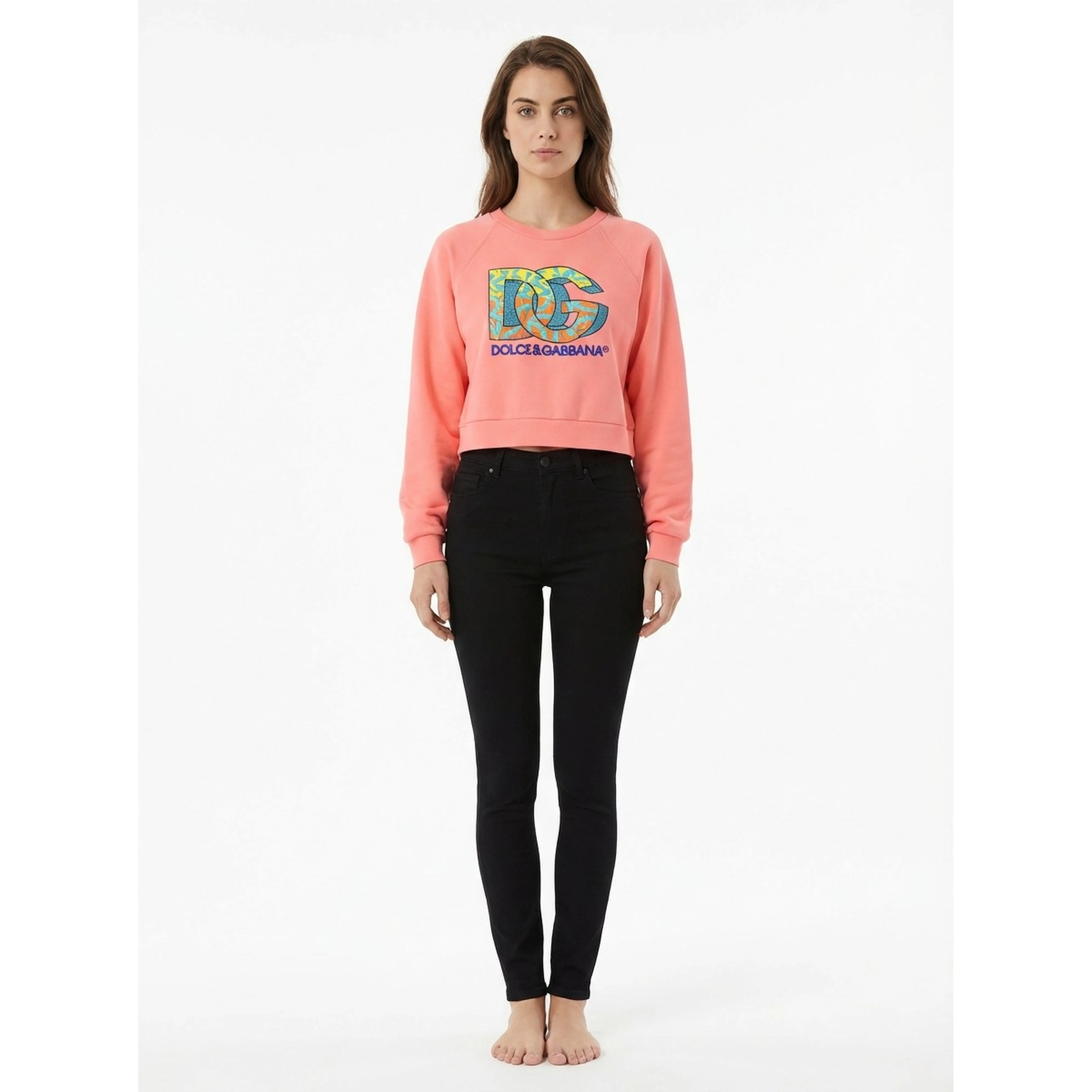 Multicolor Cotton Sweatshirt