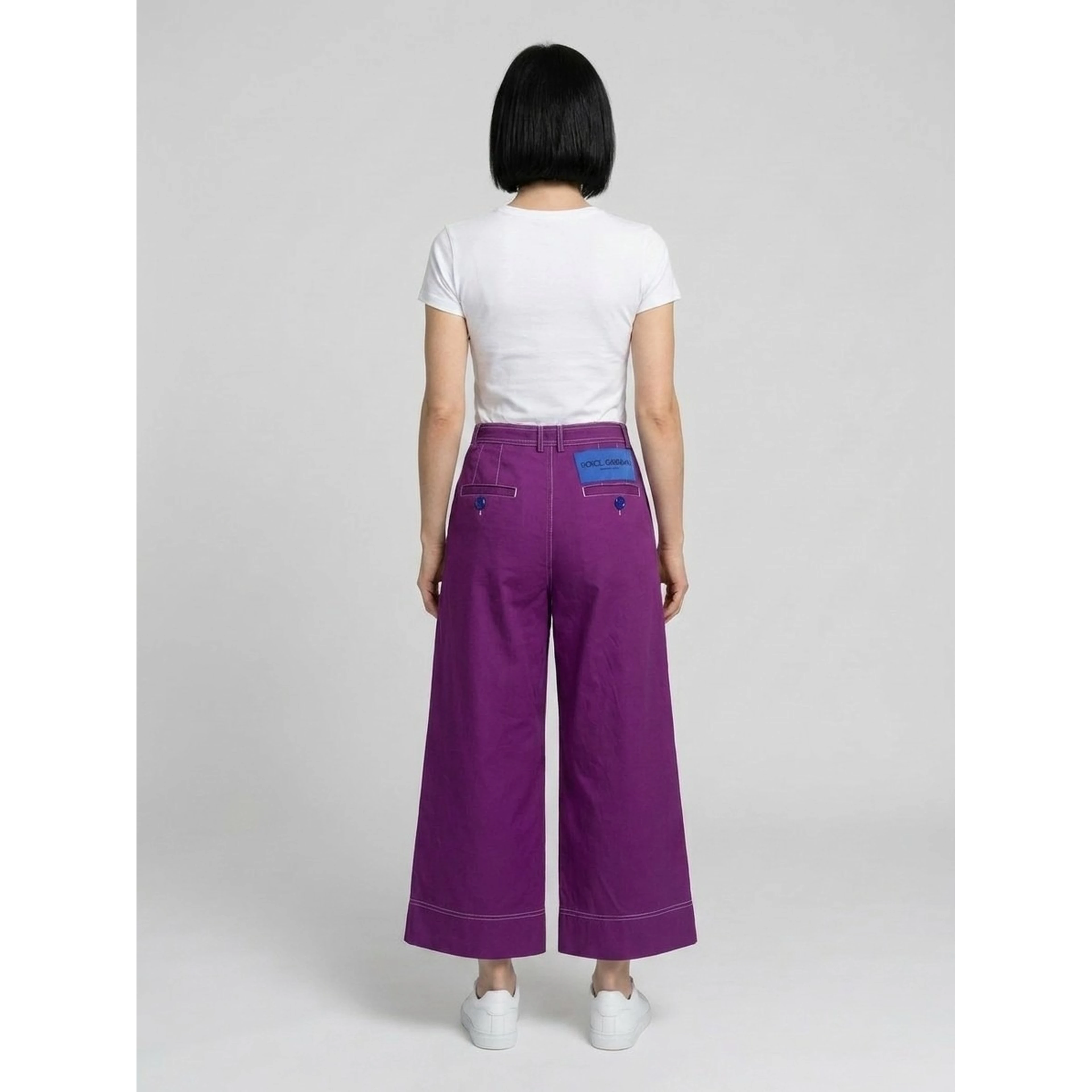 Purple Cotton Joggers (Workout Pants)