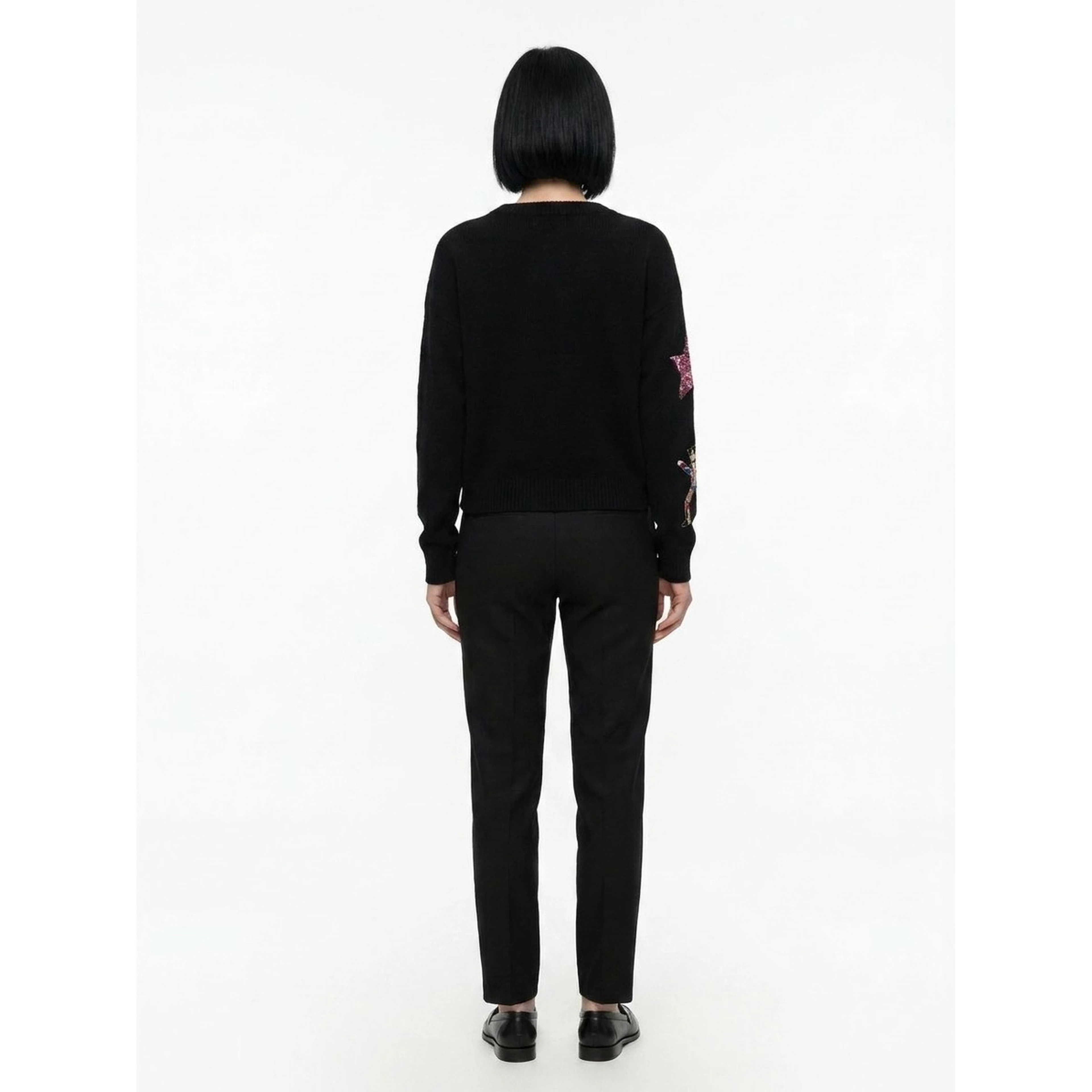 Multicolor Cashmere Sweatshirt