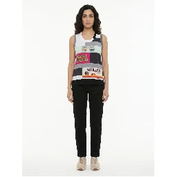 Blue Cotton Tank Tops