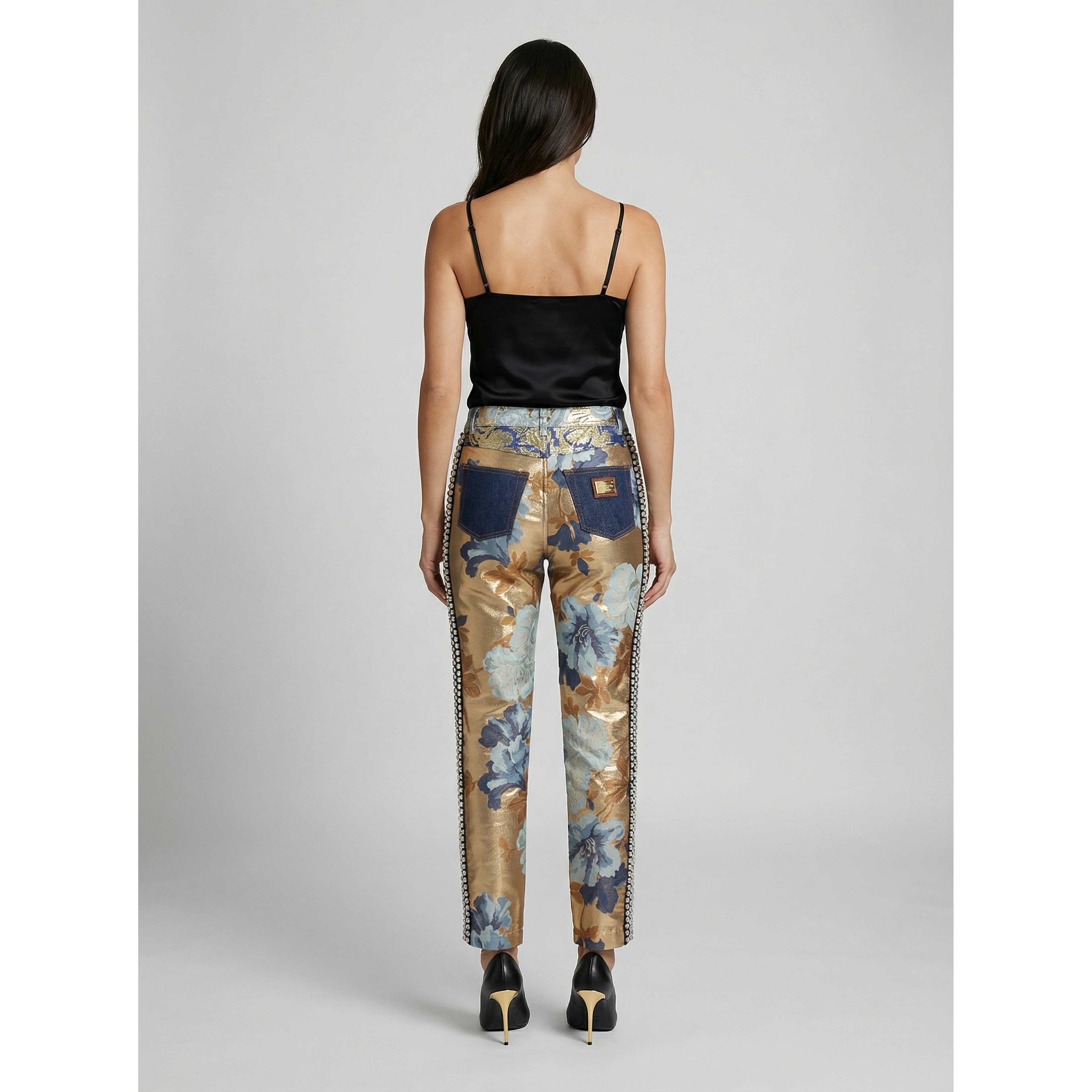 Blue Cotton Jeans Denim