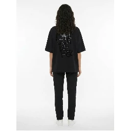 Black Cotton T-Shirt