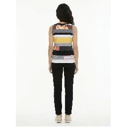 Blue Cotton Tank Tops