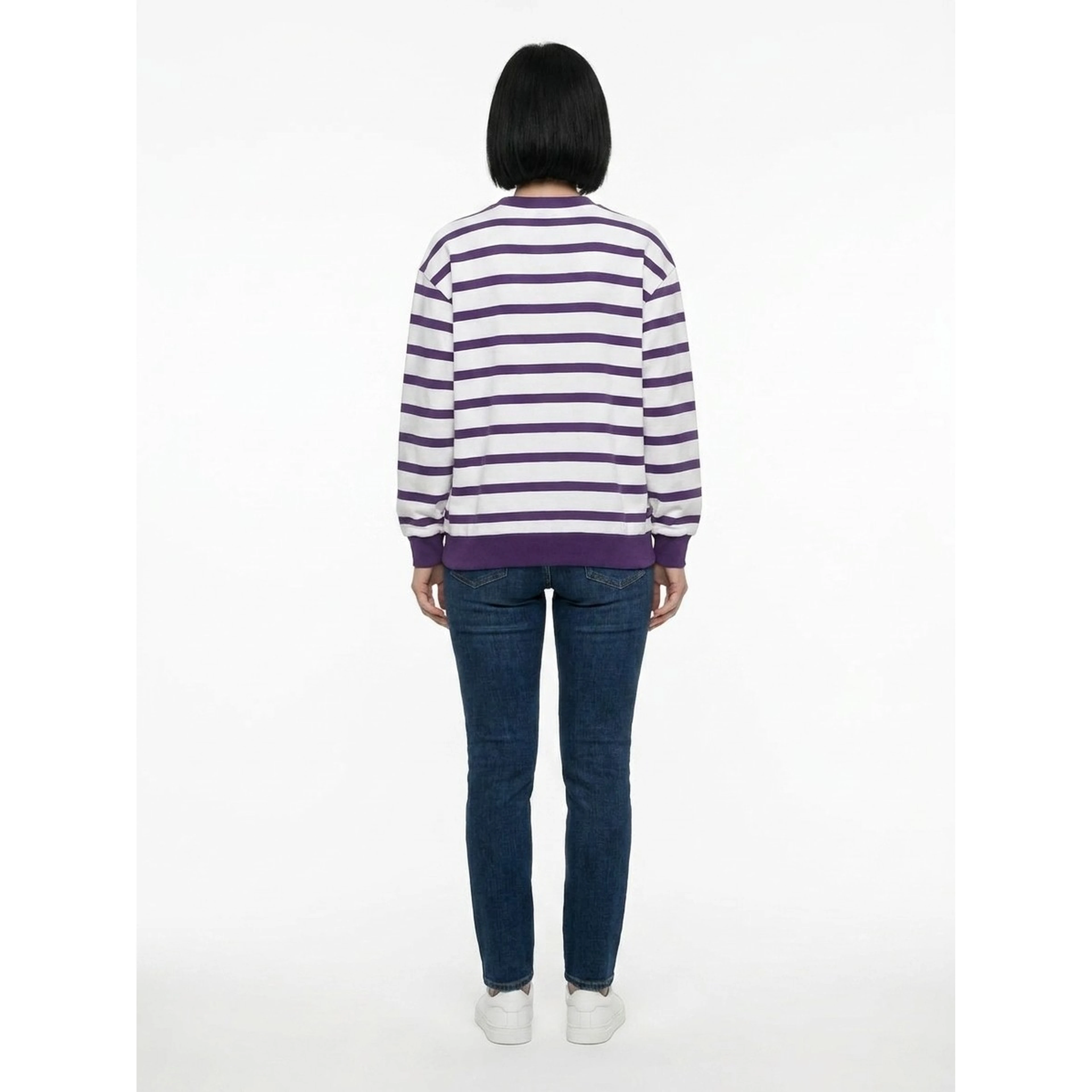 Bicolor Cotton Sweatshirt