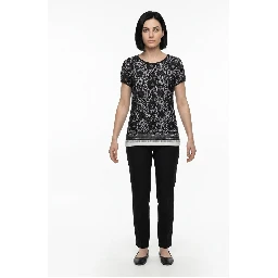 Multicolor Polyamide T-Shirt