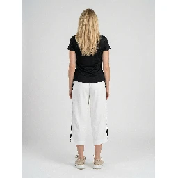 White Elastane T-Shirt