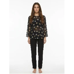 Multicolor Silk Pattern Shirt