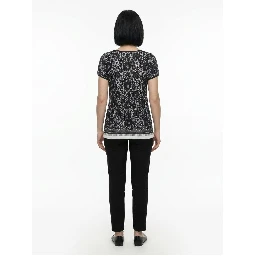 Multicolor Polyamide T-Shirt