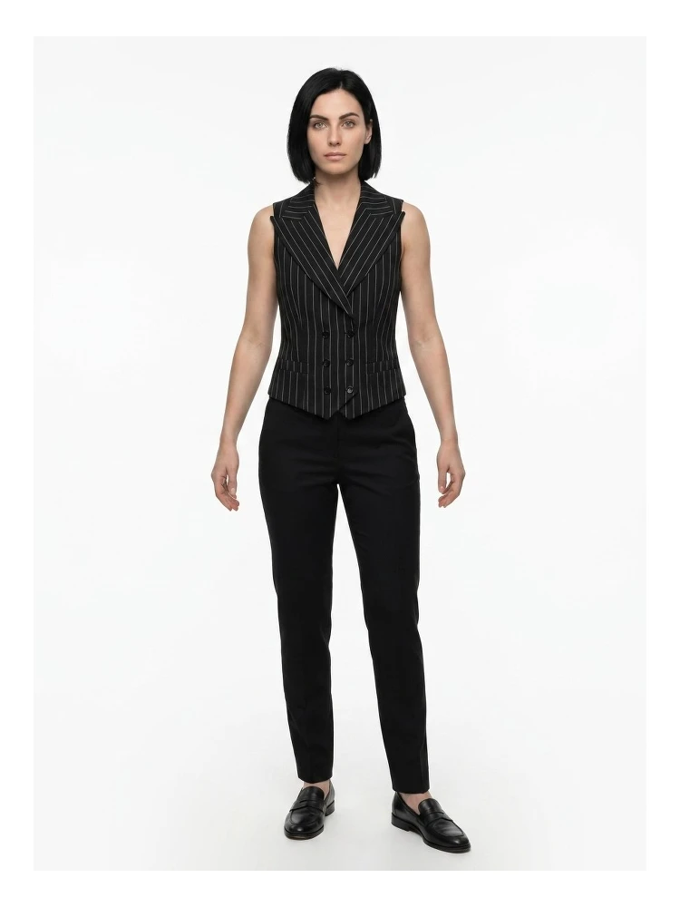 Multicolor Wool Waistcoat
